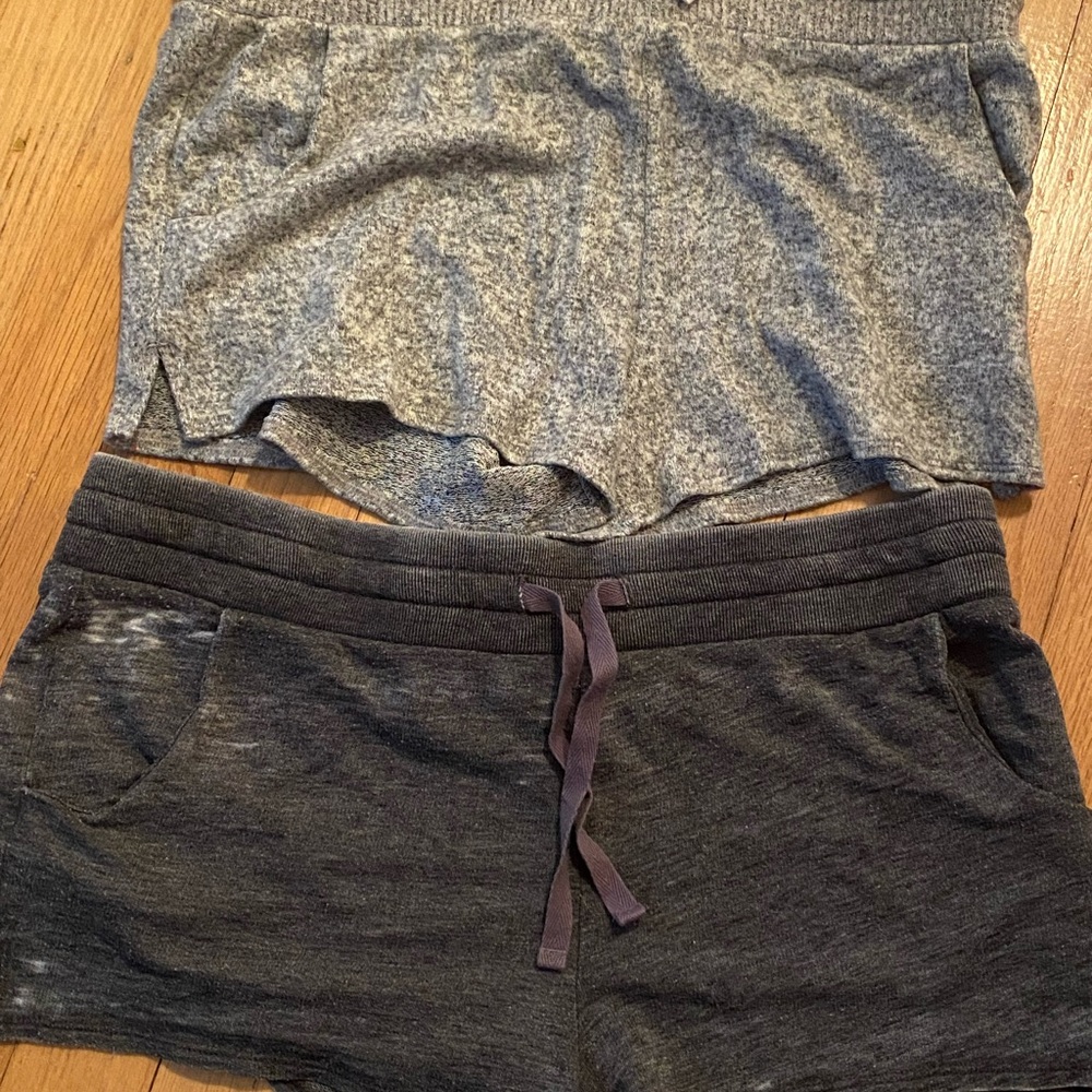 2 pair Express lounge shorts. XS/S